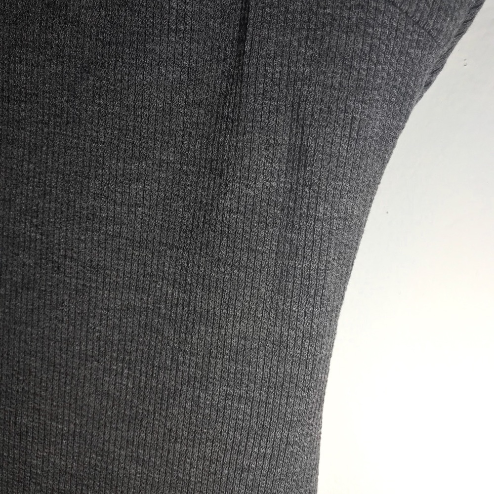 LAST1✨Charcoal Ribbed Midi Dress - Picture 5 of 6